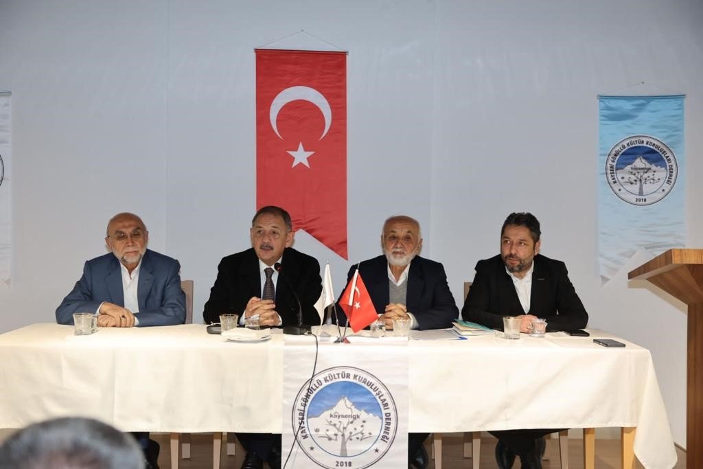 Özhaseki, gönüllü kuruluşlarla buluştu