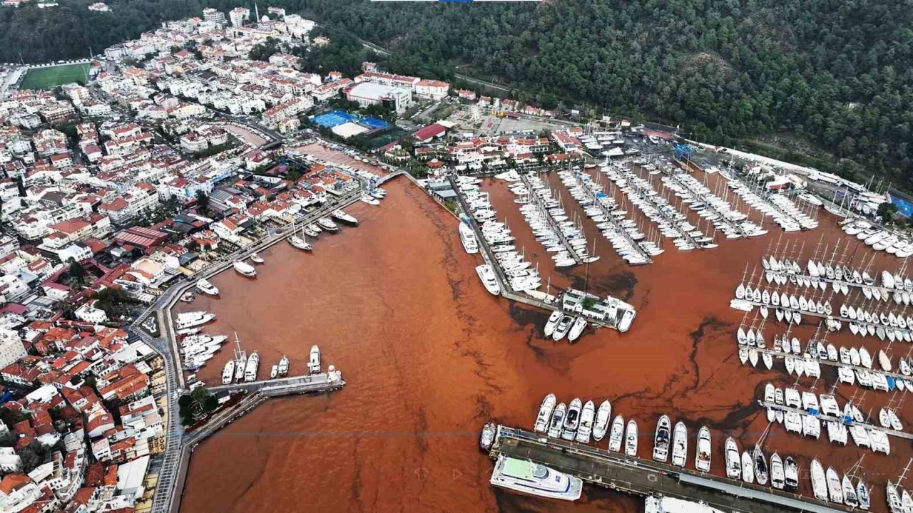 Marmaris körfezi normalle döndü