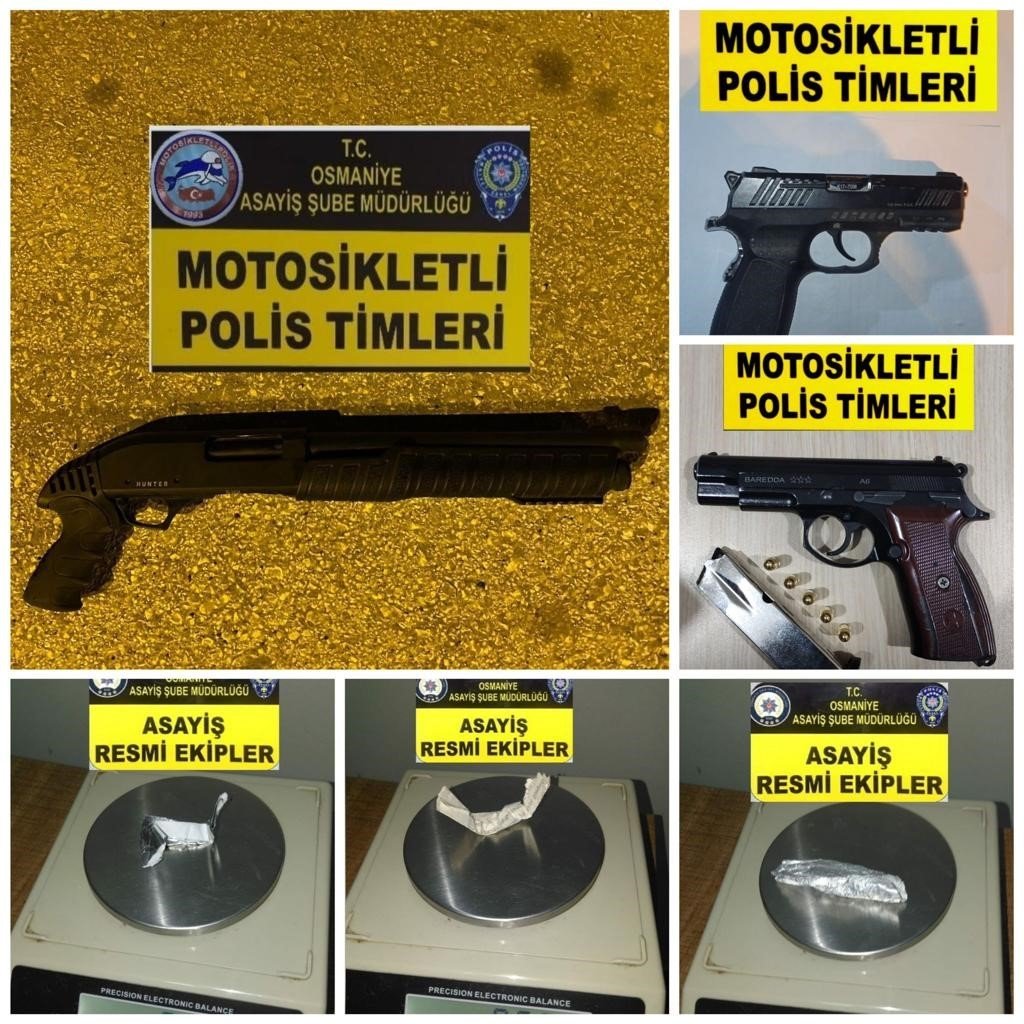 Osmaniye’de çeşitli suçlardan aranan 9 şüpheli tutuklandı