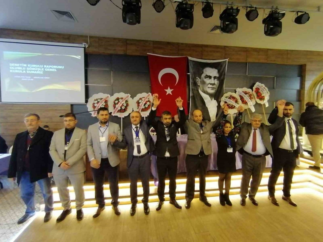 37 yıllık başkan güvenoyu aldı