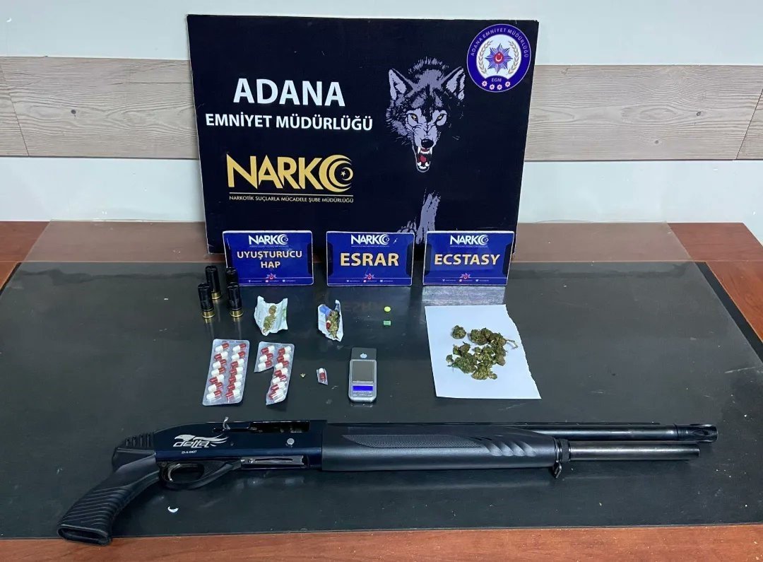 Adana’da uyuşturucu ile mücadele:19 şüpheli tutuklandı