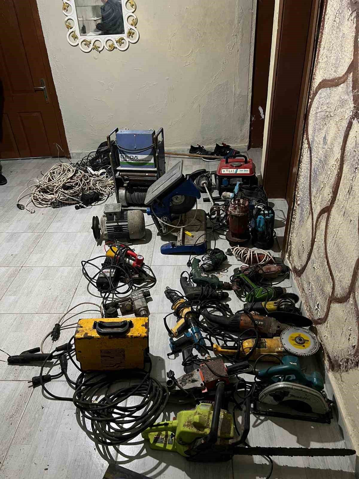 Hatay’da hırsızlara operasyon: 2 tutuklama