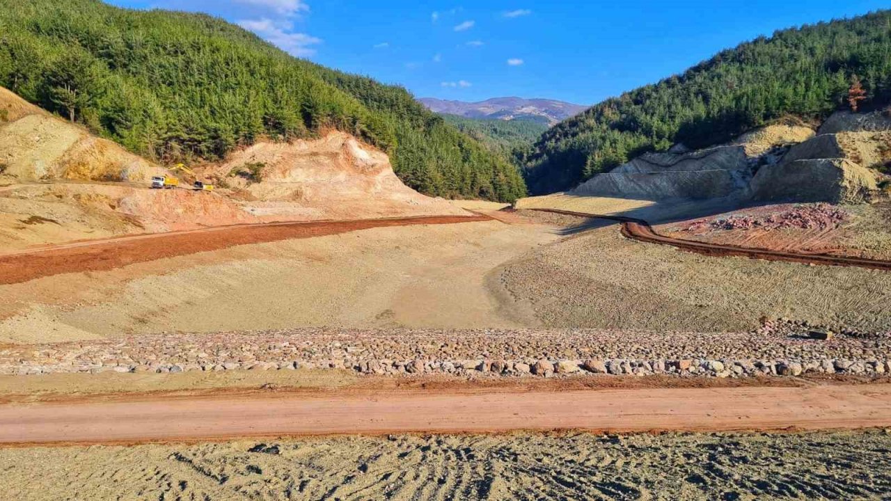 Düziçi Karacaören göletinin yüzde 70’i tamamlandı