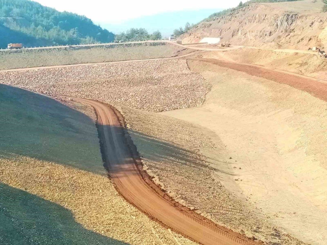 Düziçi Karacaören göletinin yüzde 70’i tamamlandı