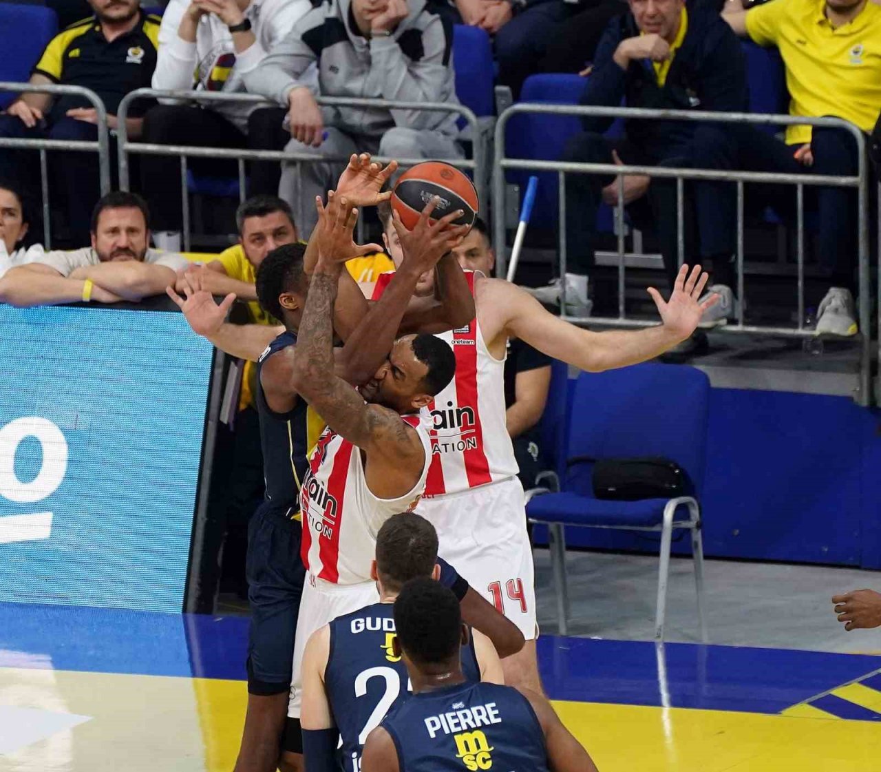 THY Euroleague: Fenerbahçe Beko: 73 - Olympiakos: 93
