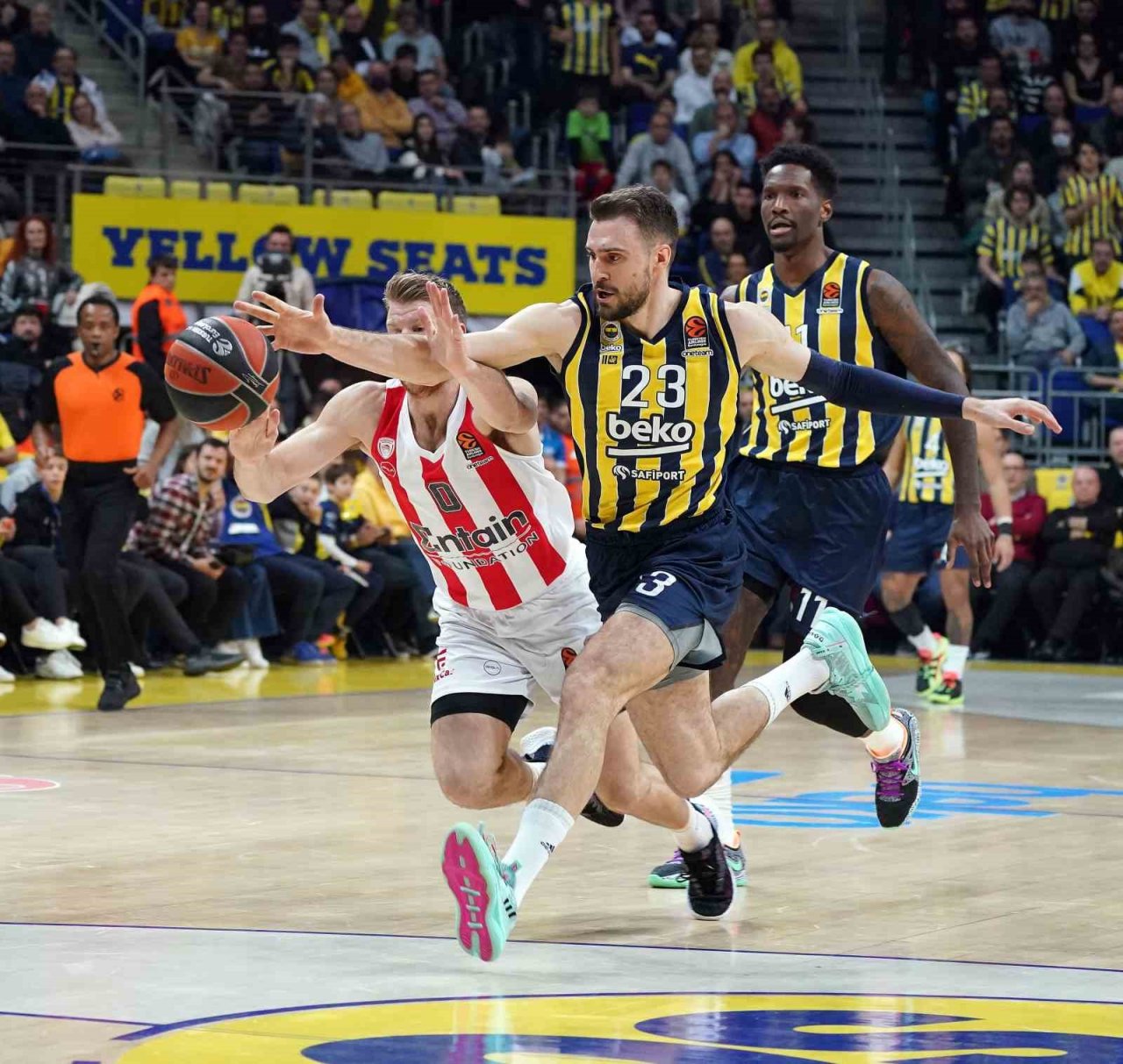 THY Euroleague: Fenerbahçe Beko: 73 - Olympiakos: 93