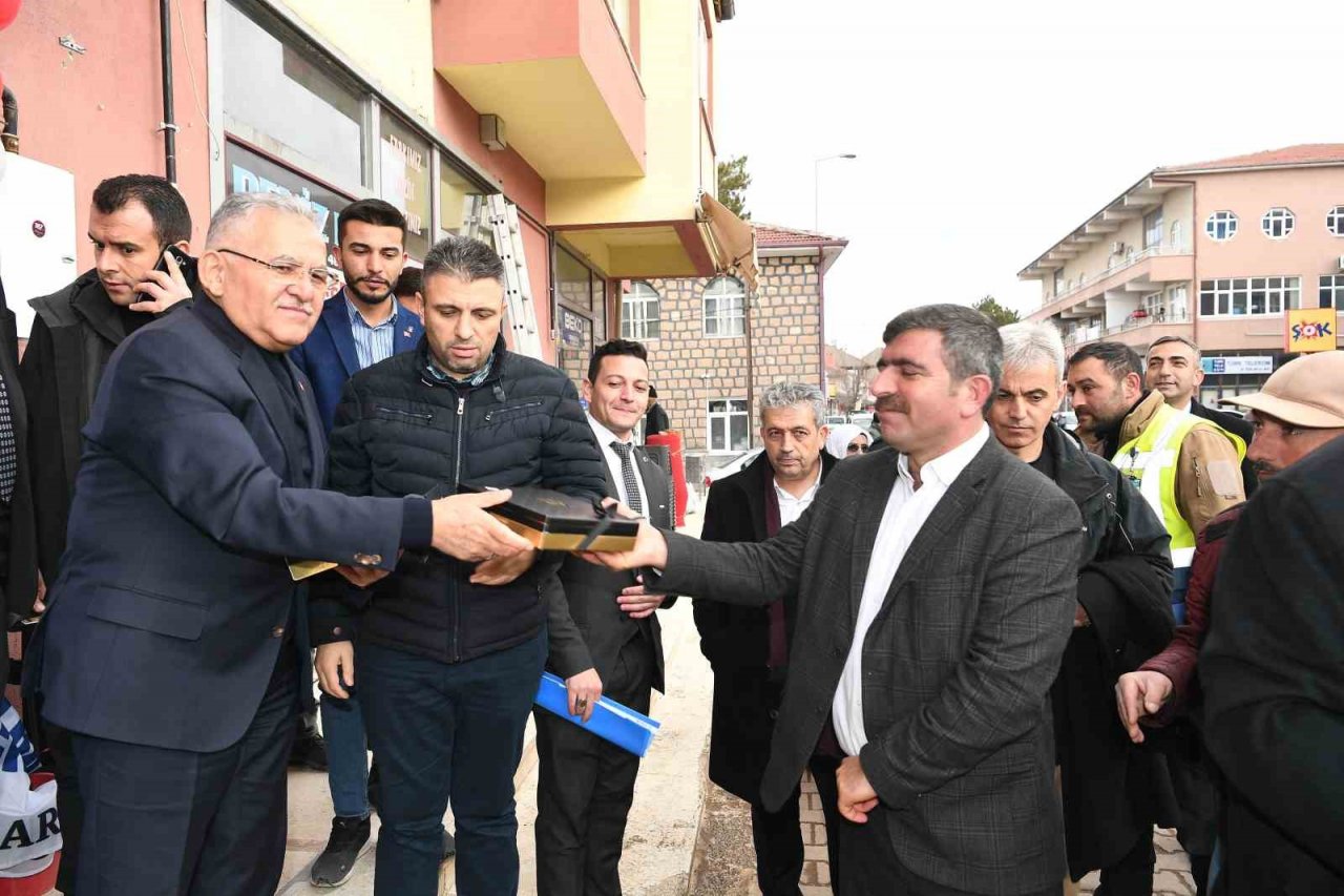 Başkan Büyükkılıç İle Vali Çiçek’ten Sarıoğlan’a ‘yatırım’ çıkarması