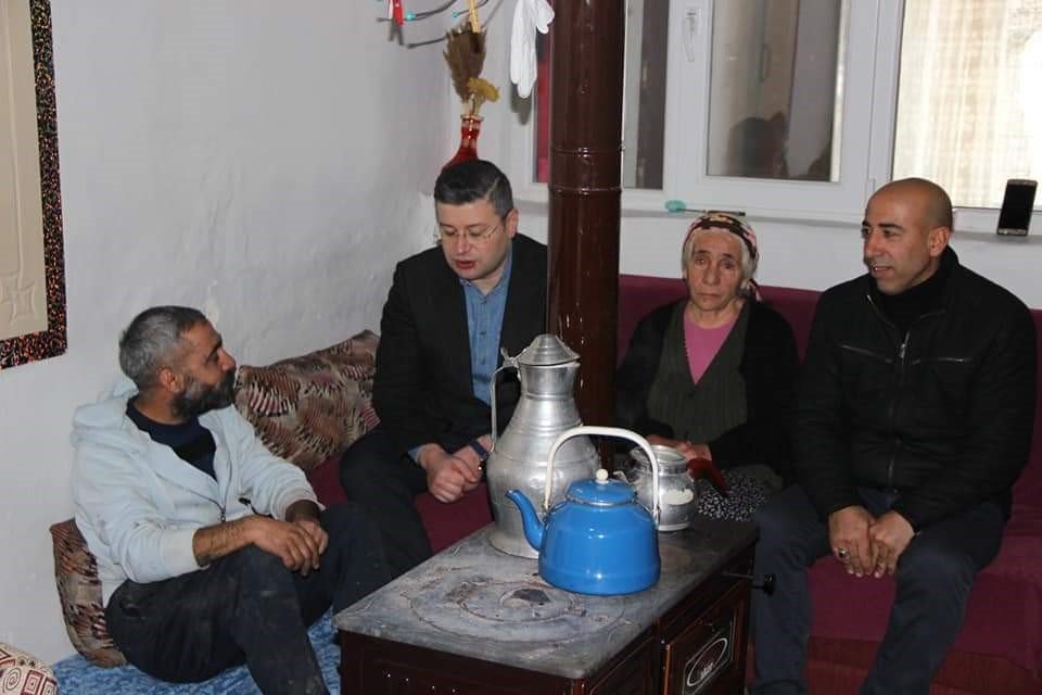 Kaymakam Uçar, vatandaşlarla bir araya geldi