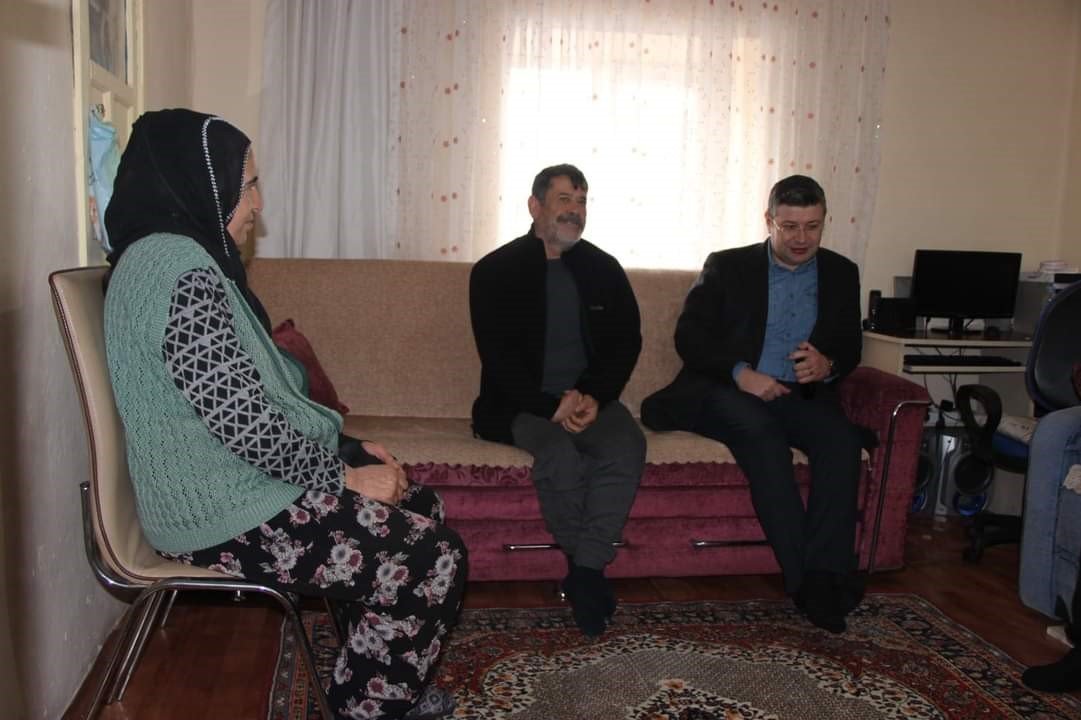 Kaymakam Uçar, vatandaşlarla bir araya geldi