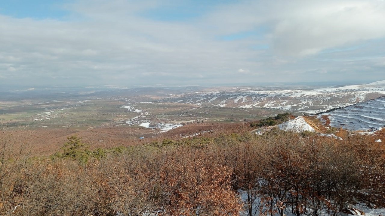 Karaçam’dan seyrine doyumsuz kar manzaraları