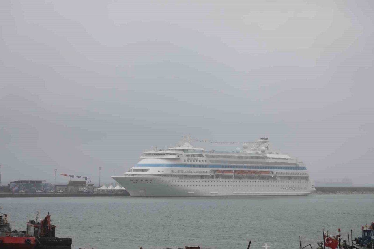 Ordu’da kruvaziyer hareketliliği