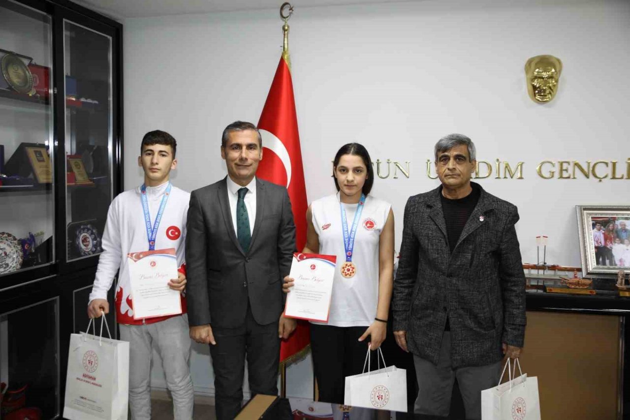 Adıyamanlı sporcular 1 altın 1 bronz madalya kazandı