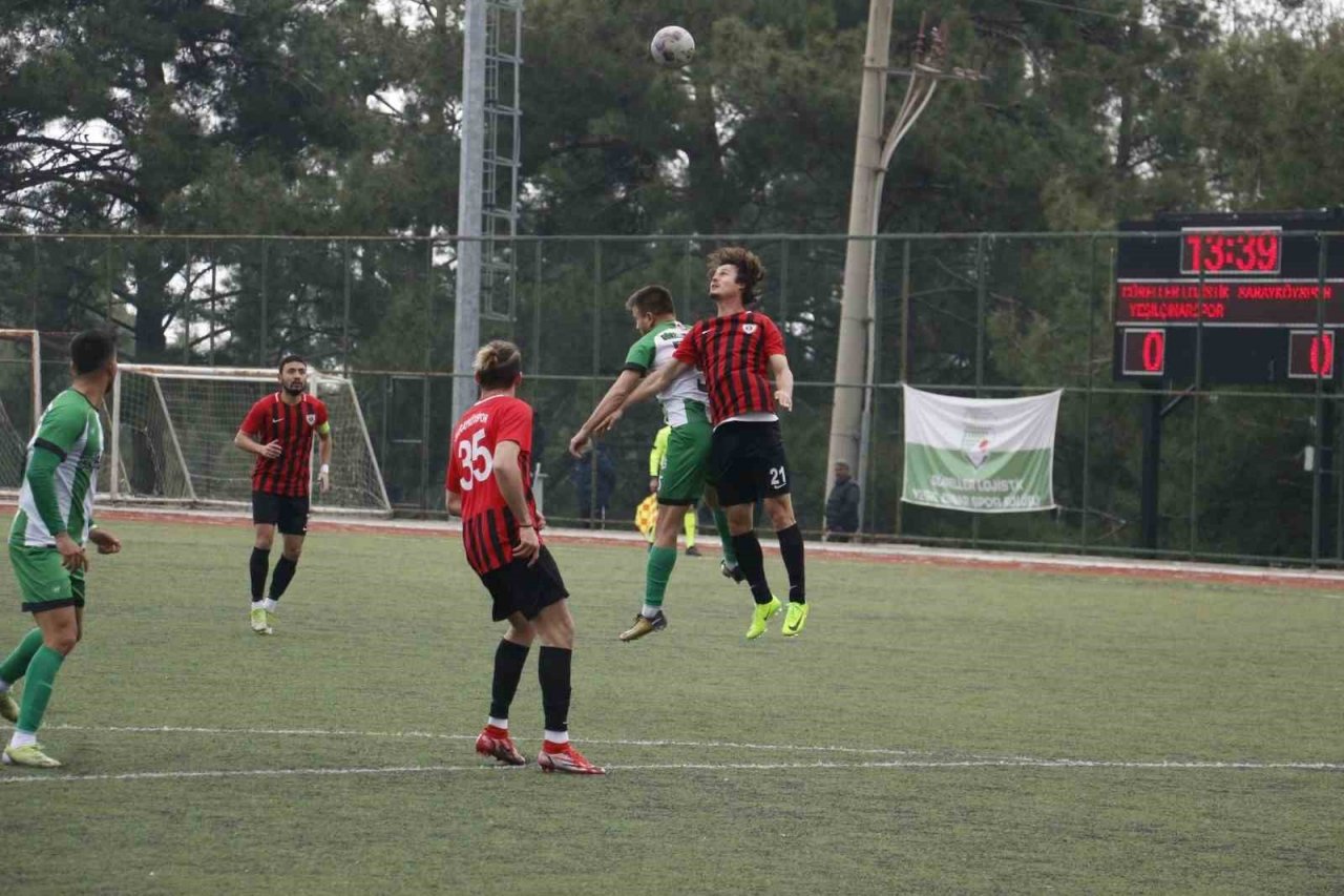 Yeşilçınar-Sarayköy maçından gol sesi çıkmadı
