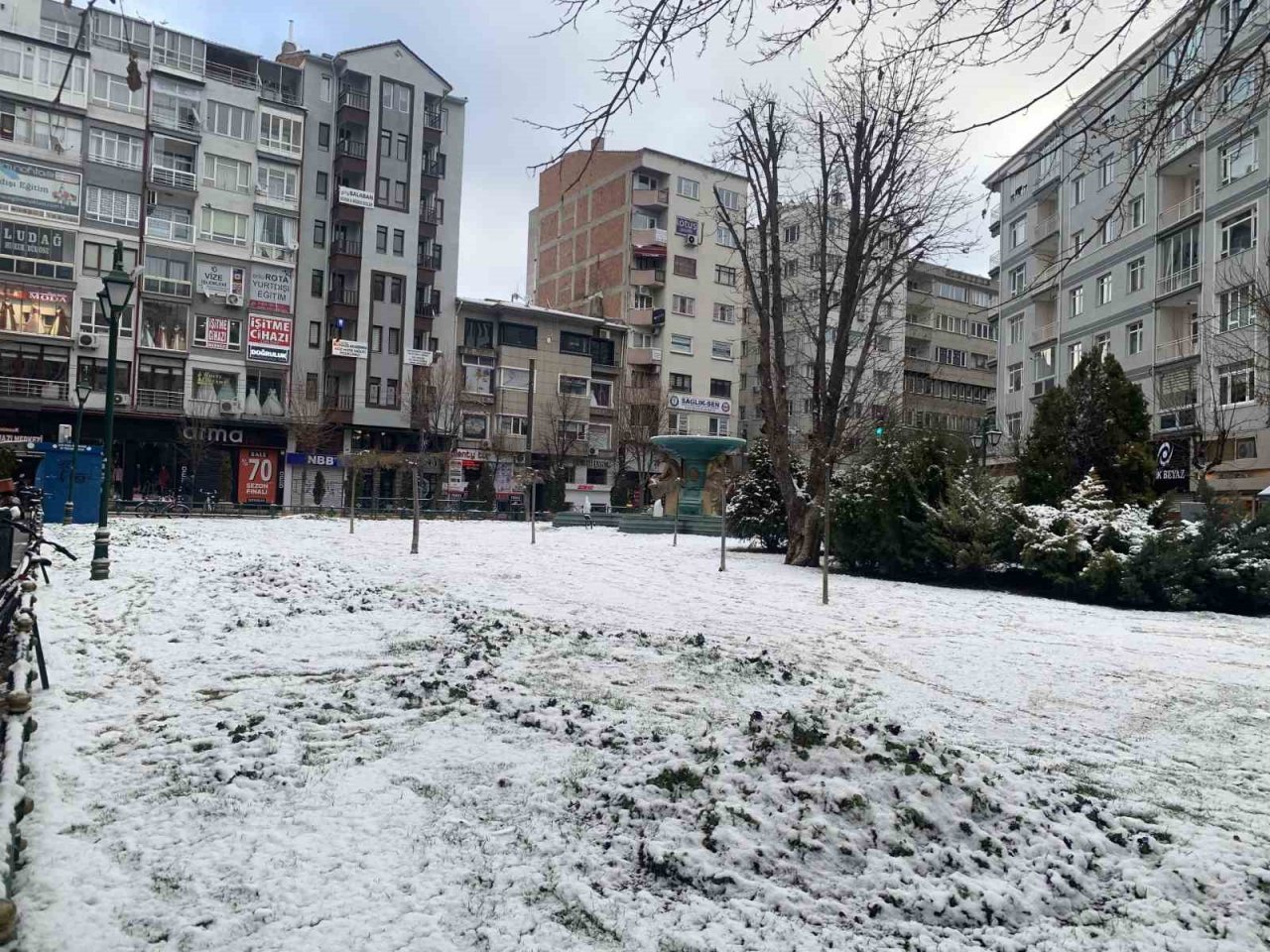 Eskişehir karla daha güzel