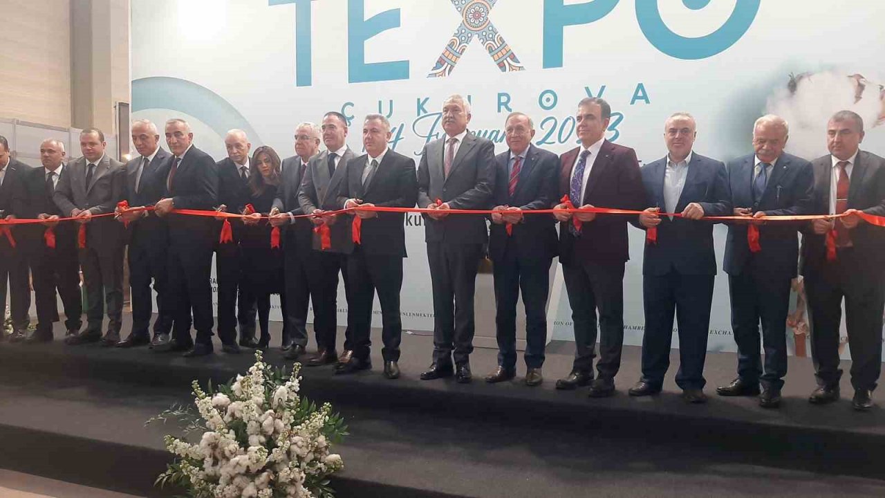Çukurova 3. Tekstil ve Hazır Giyim Fuarı açıldı