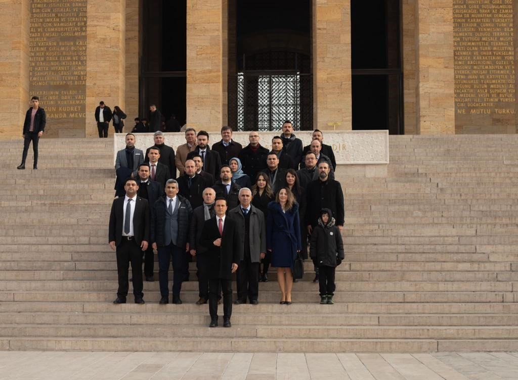Gümrük muayene memurları Gümrük Günü’nde Anıtkabir’de