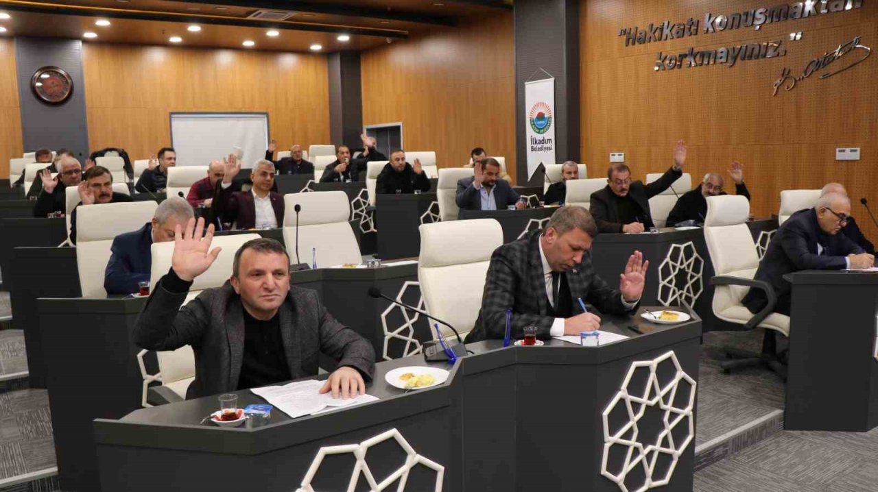 İlkadım Belediye meclis toplantısı