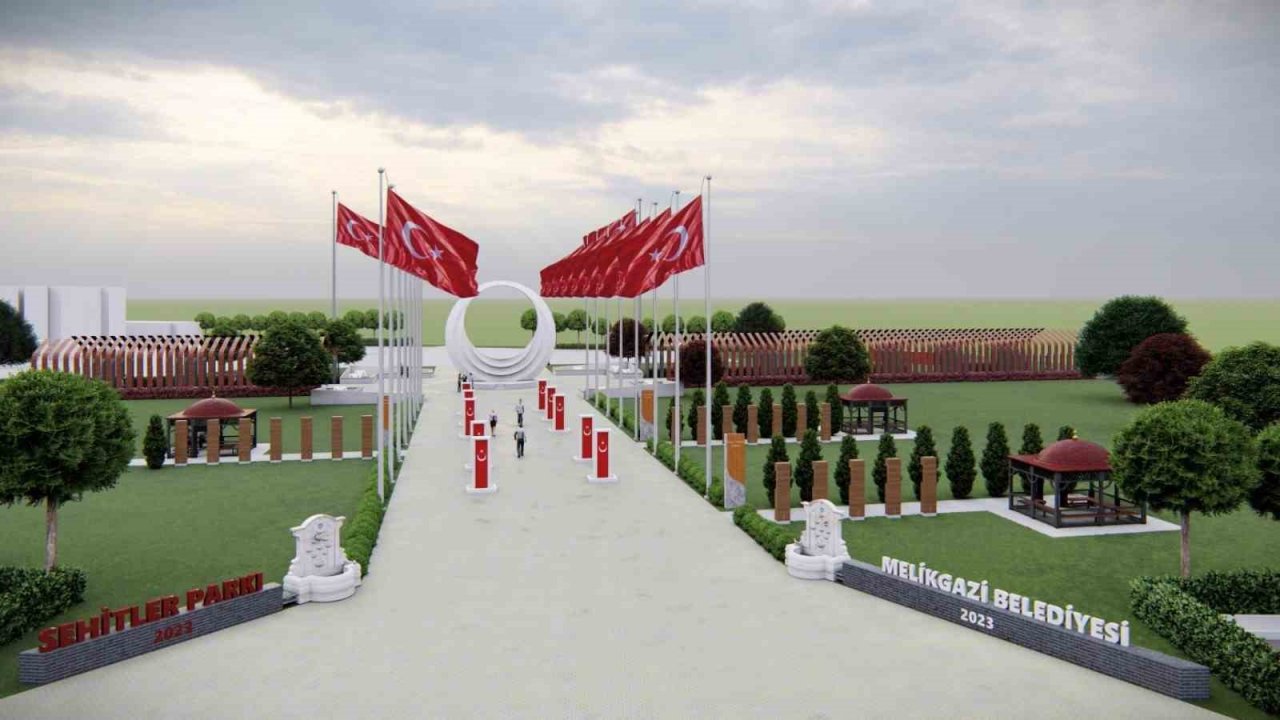 Melikgazi’den anlamlı park
