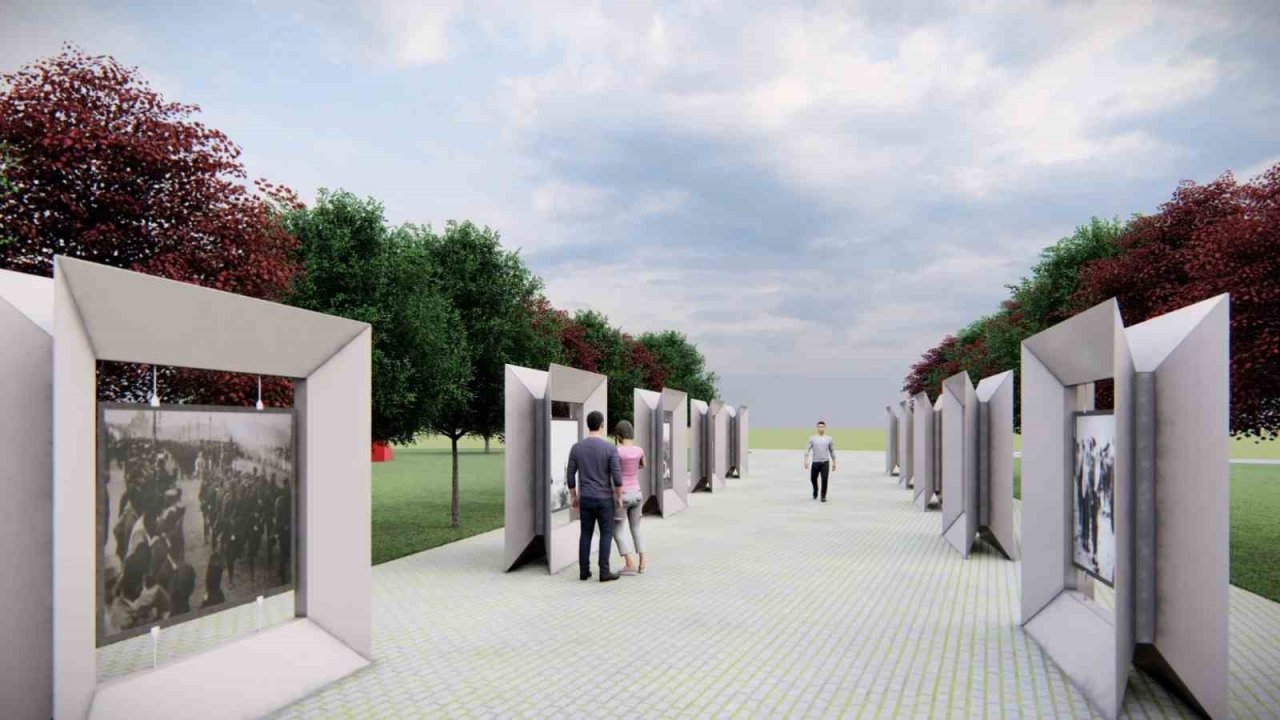 Melikgazi’den anlamlı park