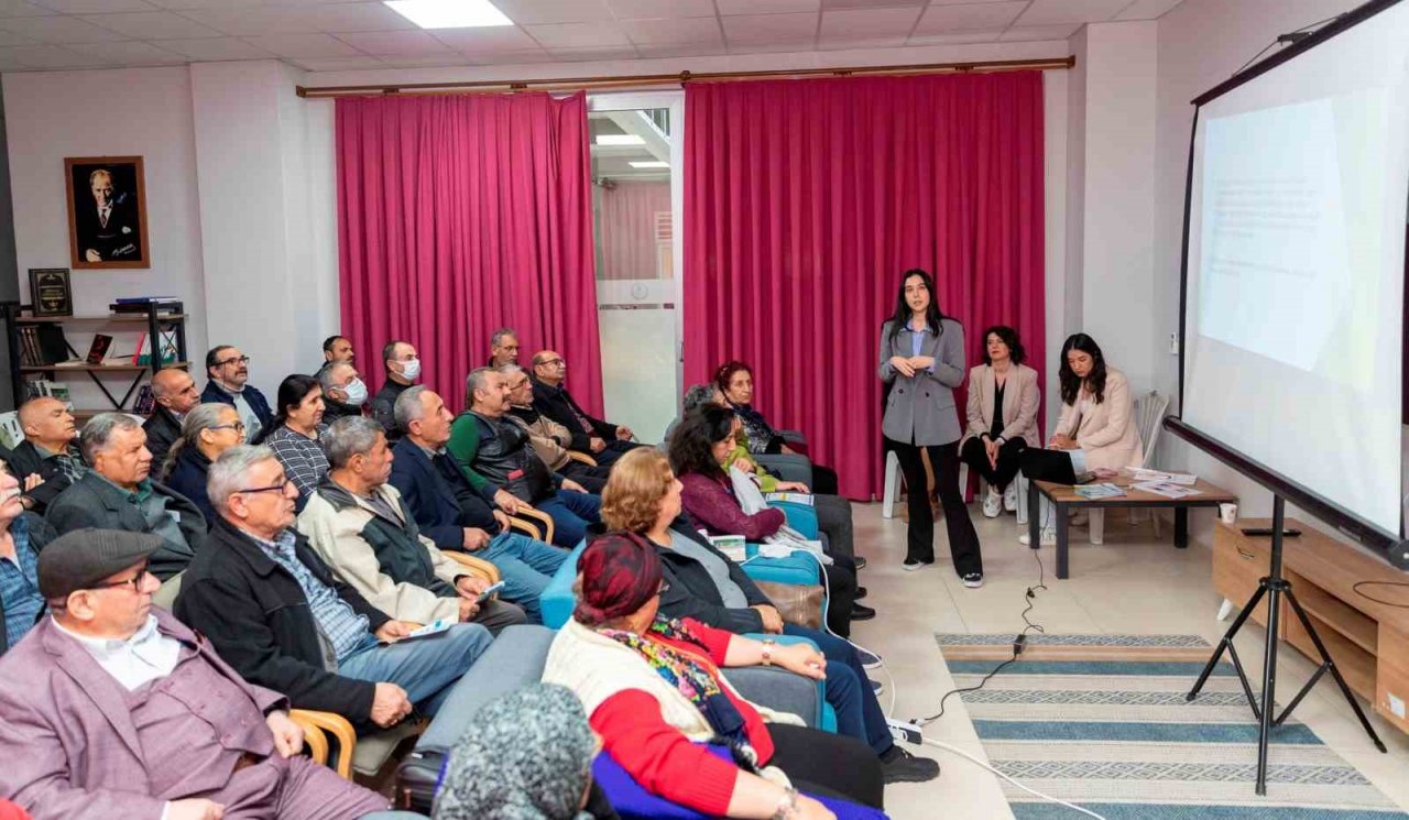 Mersin’de yaş almış vatandaşlar için farkındalık etkinliği