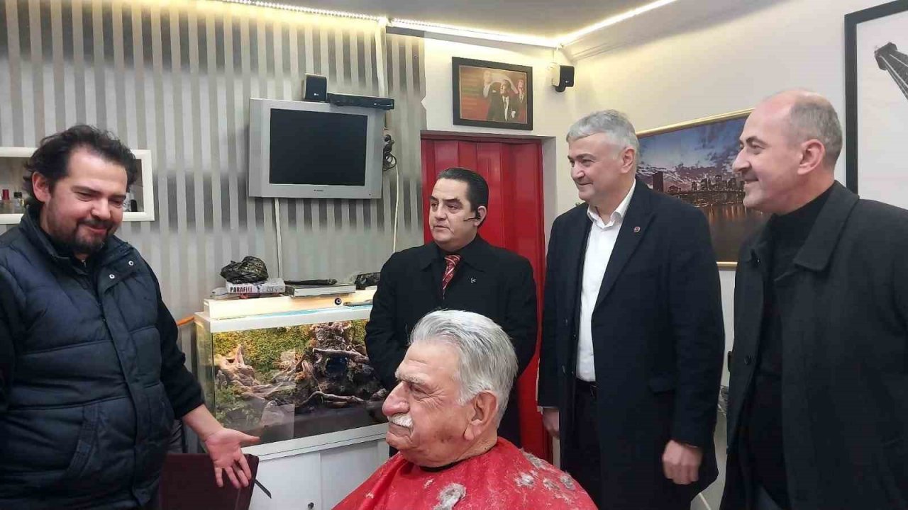 MHP Osmangazi’den esnafa ziyaret