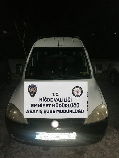Niğde’de 26 hırsızlık olayı aydınlatıldı: 8 tutuklama