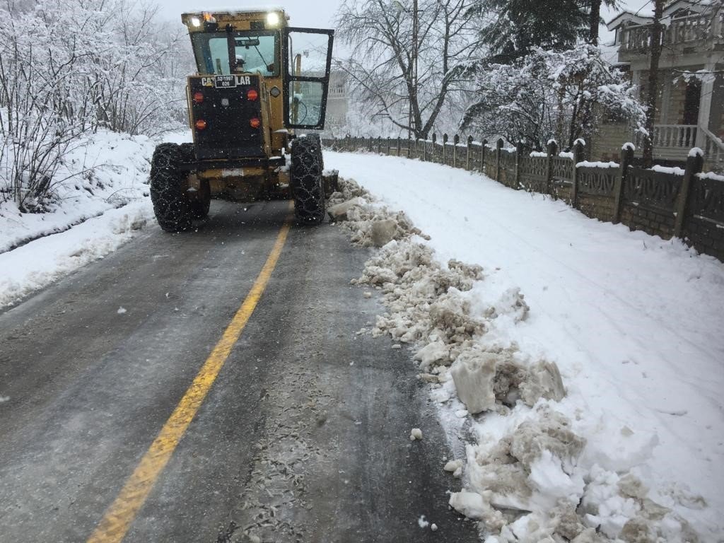 Ordu’da karla mücadele başladı