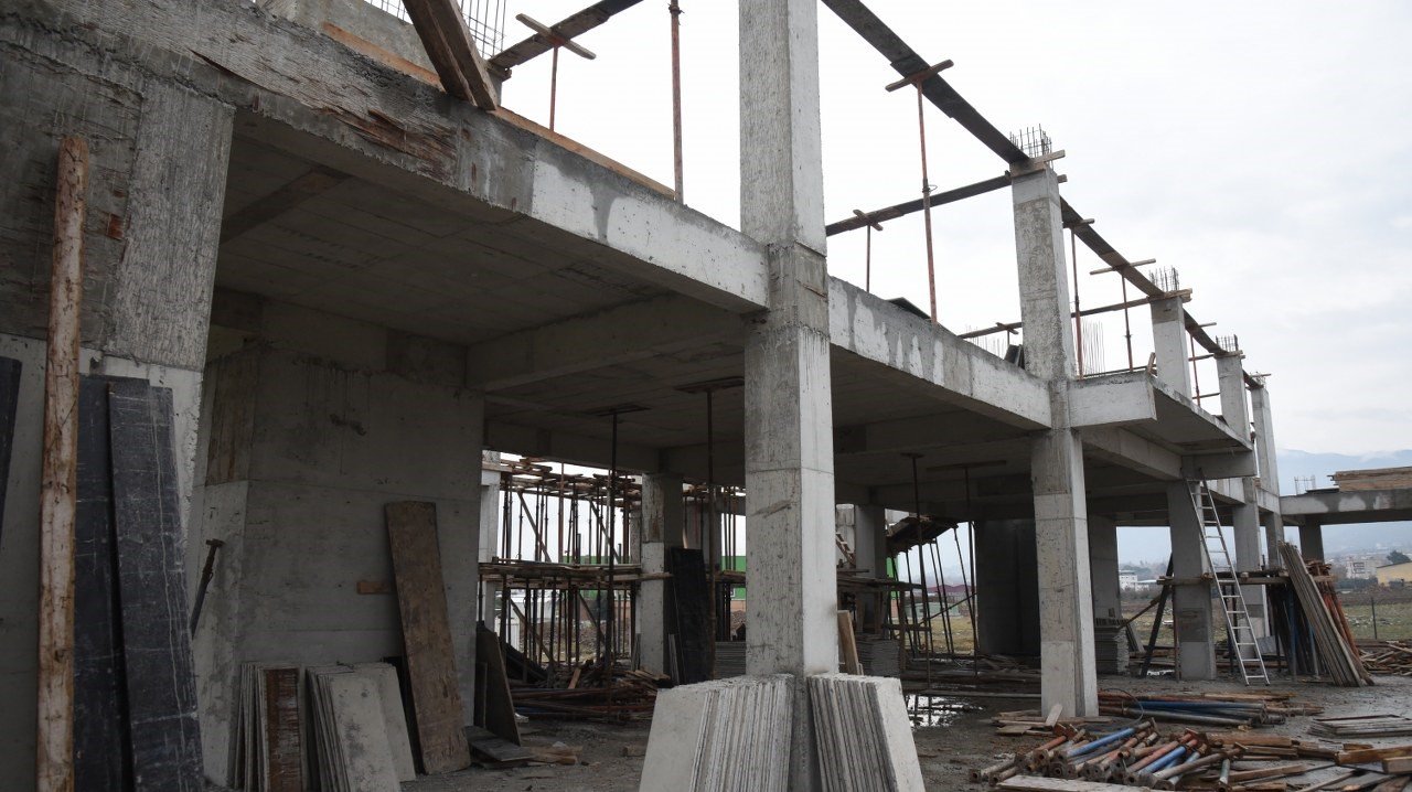 Osmaniye’nin aşevi inşaatı devam ediyor