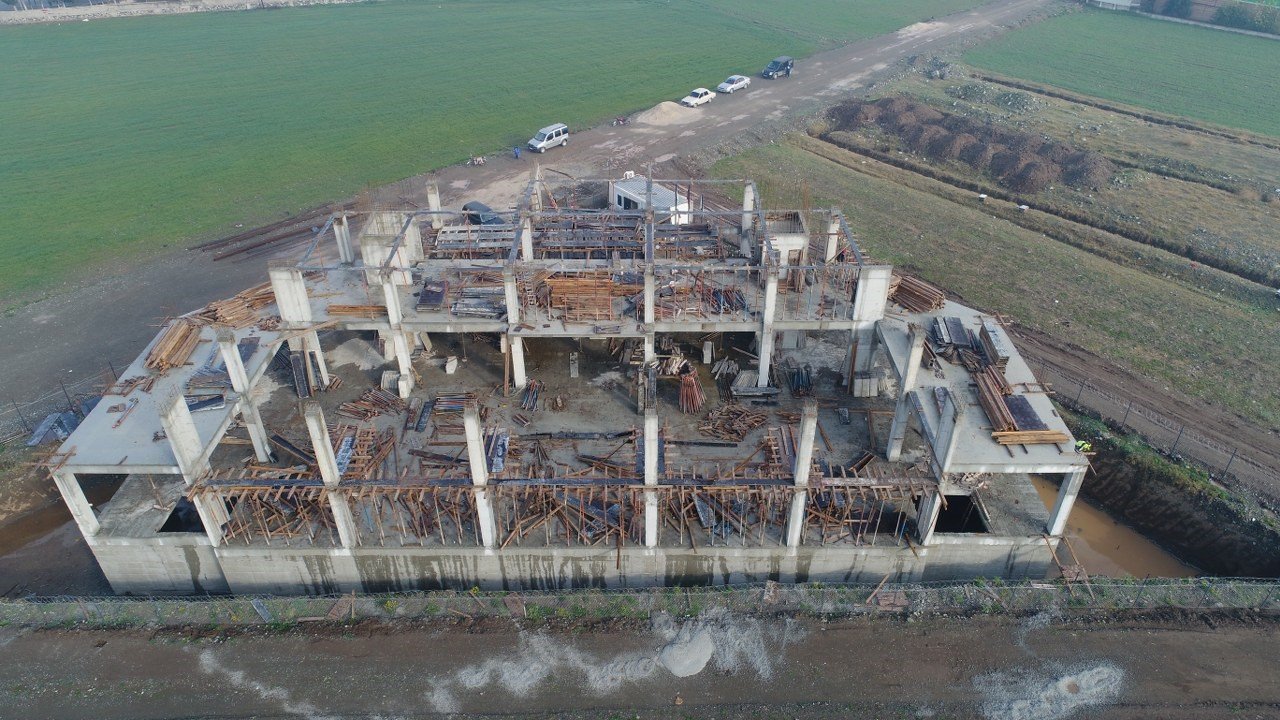 Osmaniye’nin aşevi inşaatı devam ediyor