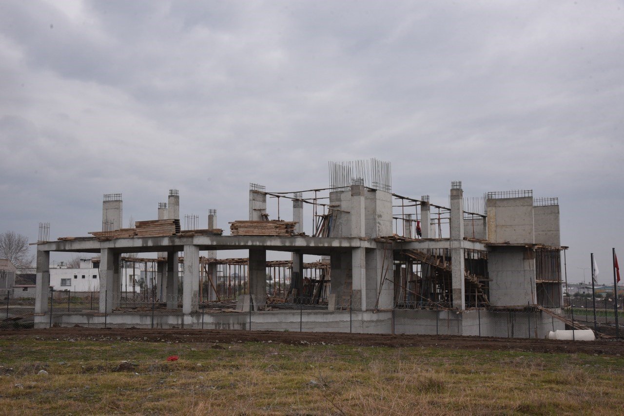 Osmaniye’nin aşevi inşaatı devam ediyor