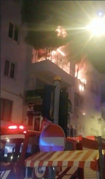 Antalya’da kiracı evi yakma şüphesiyle gözaltına alındı