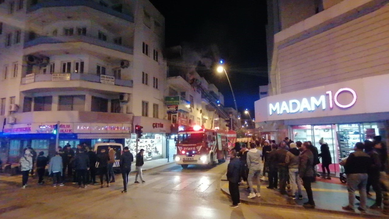 Antalya’da kiracı evi yakma şüphesiyle gözaltına alındı