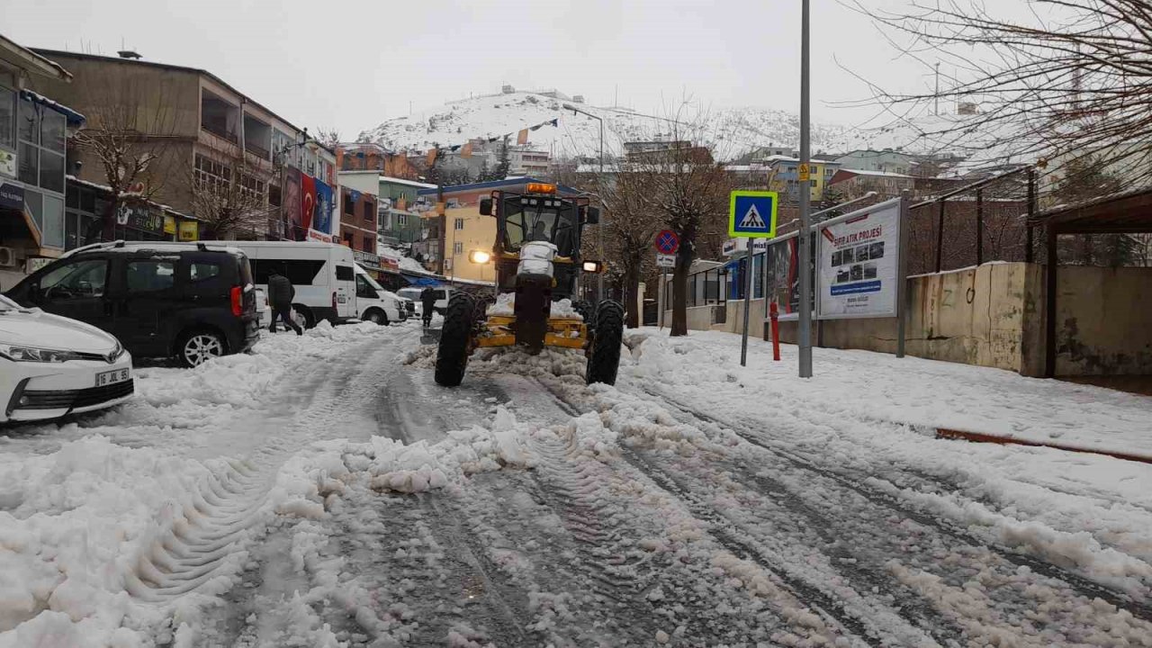 Kulp beyaz örtüyle kaplandı