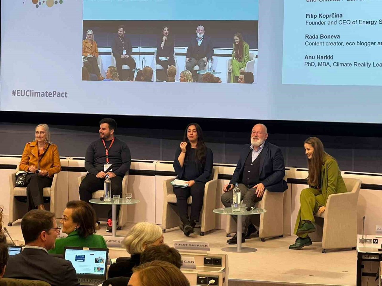 Başkan Gümrükçü, Brüksel’deki iklim zirvesinde Türkiye’yi temsil etti