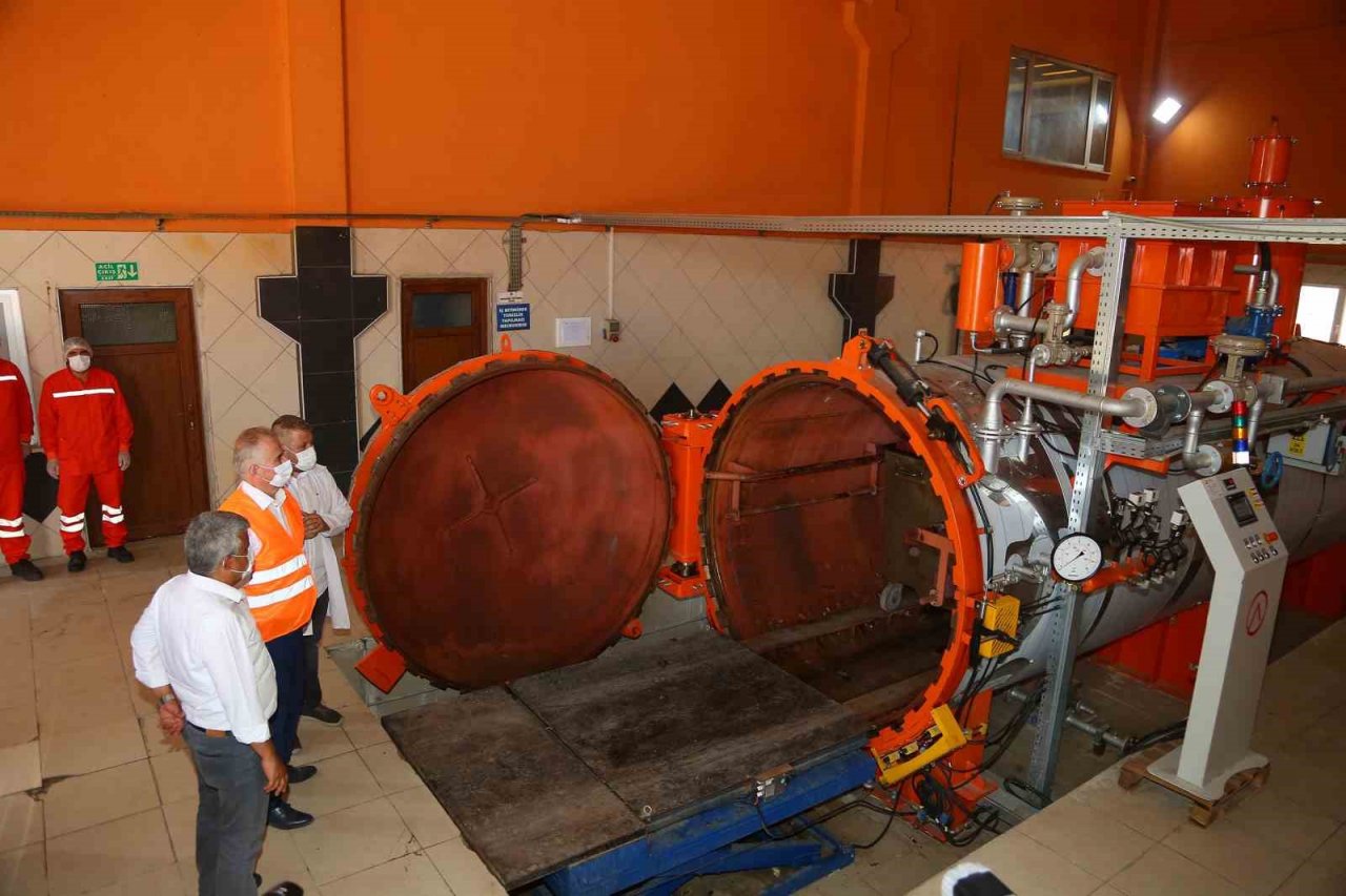 Denizli’de geçen yıl 27 bin 564 ton evsel ve tıbbi atık bertaraf edildi