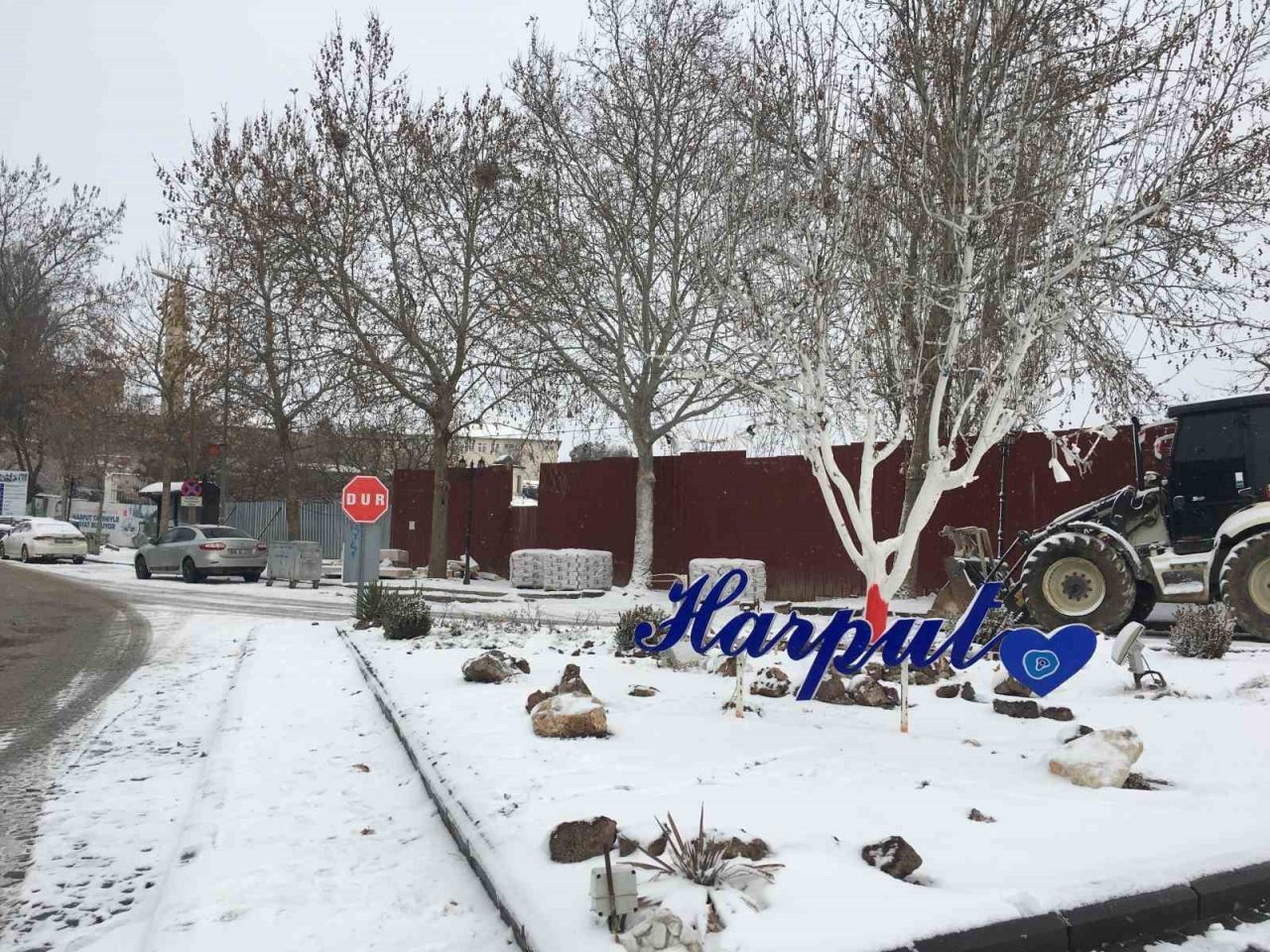 Bin 400 rakımlı Harput beyaza büründü