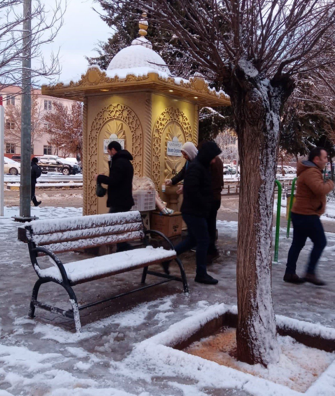 Gaziantep’te yoğun karla mücadele