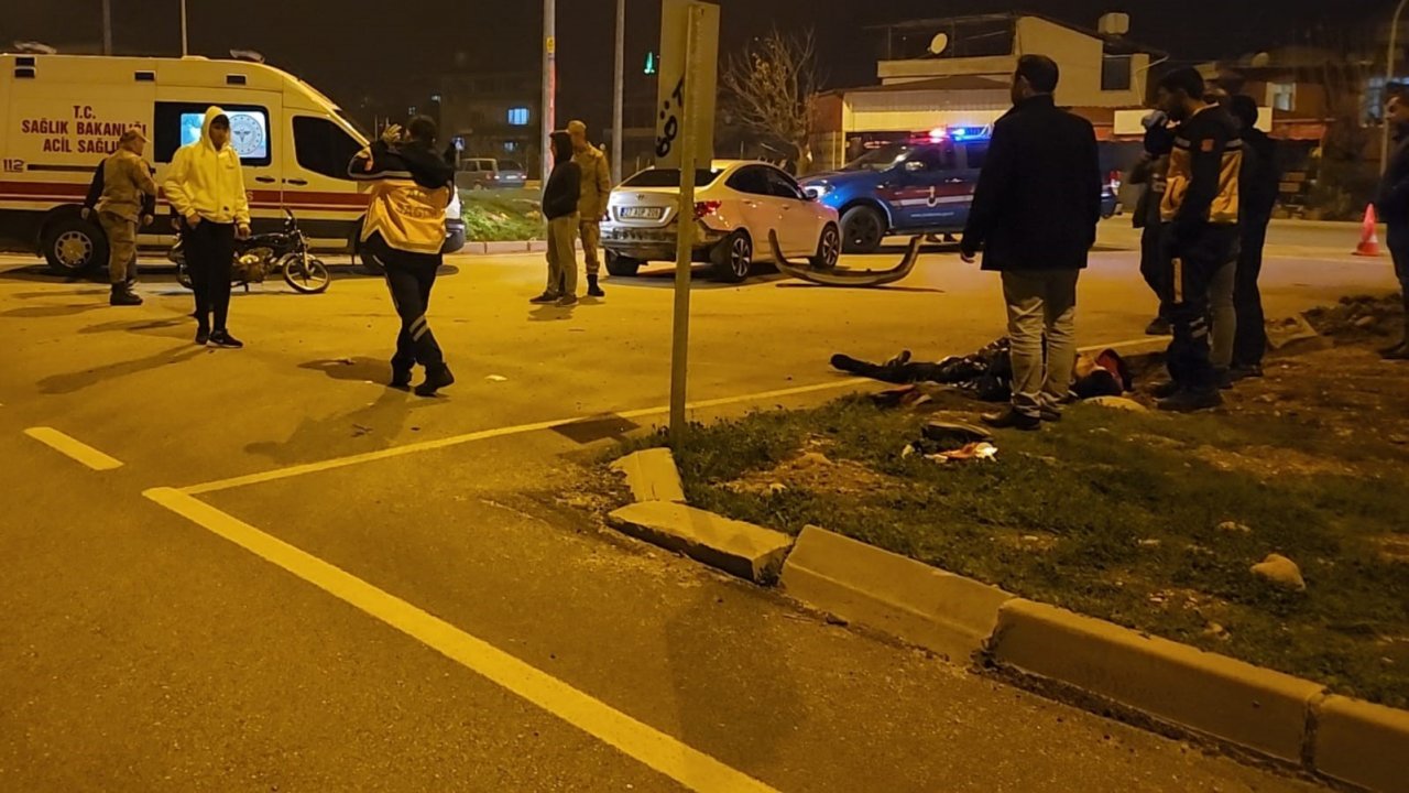 Hassa’da trafik kazası: 2 yaralı