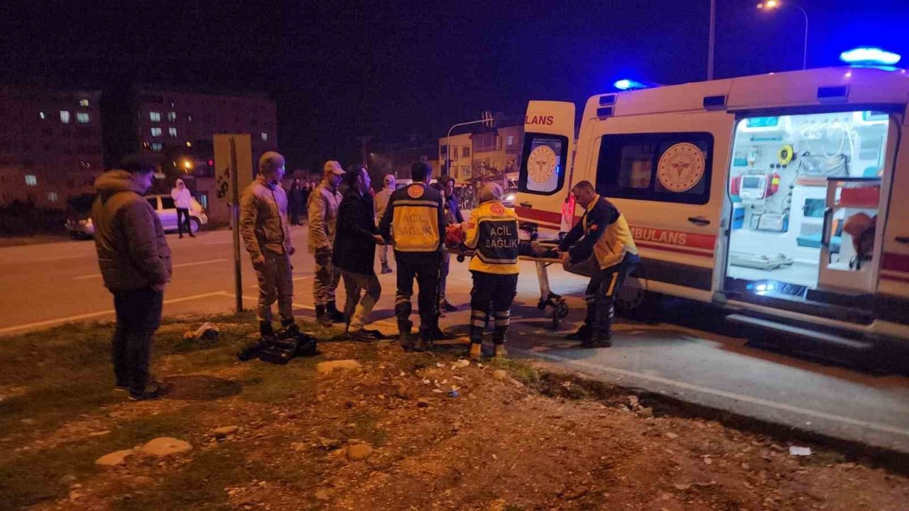 Hassa’da trafik kazası: 2 yaralı