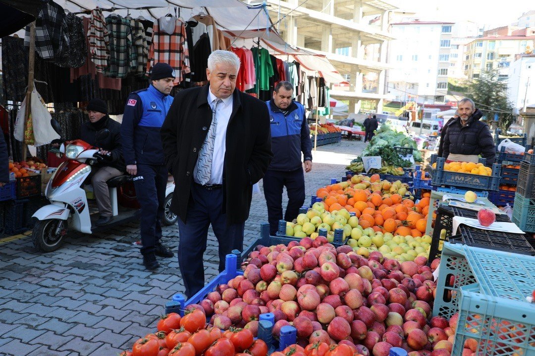Semt pazarlarında denetim