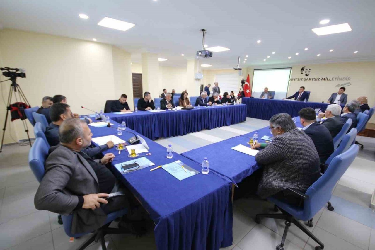Kaş Belediyesi şubat ayı meclis toplantısı yapıldı