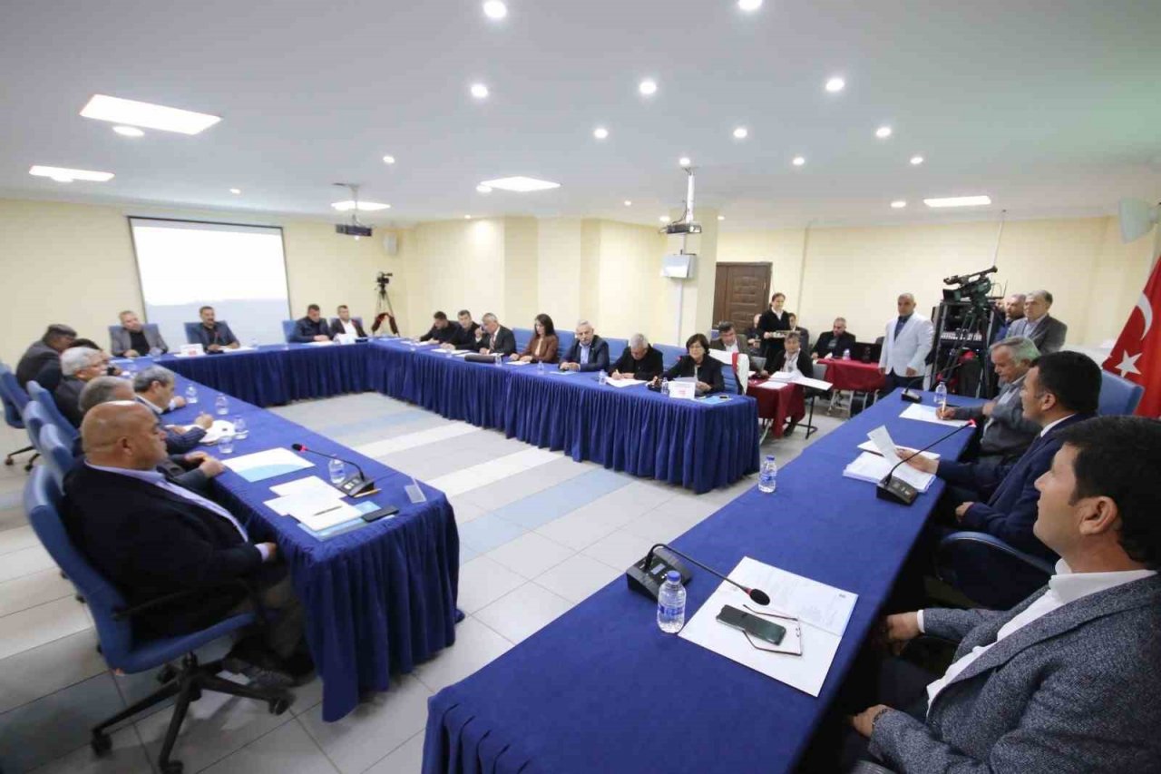 Kaş Belediyesi şubat ayı meclis toplantısı yapıldı