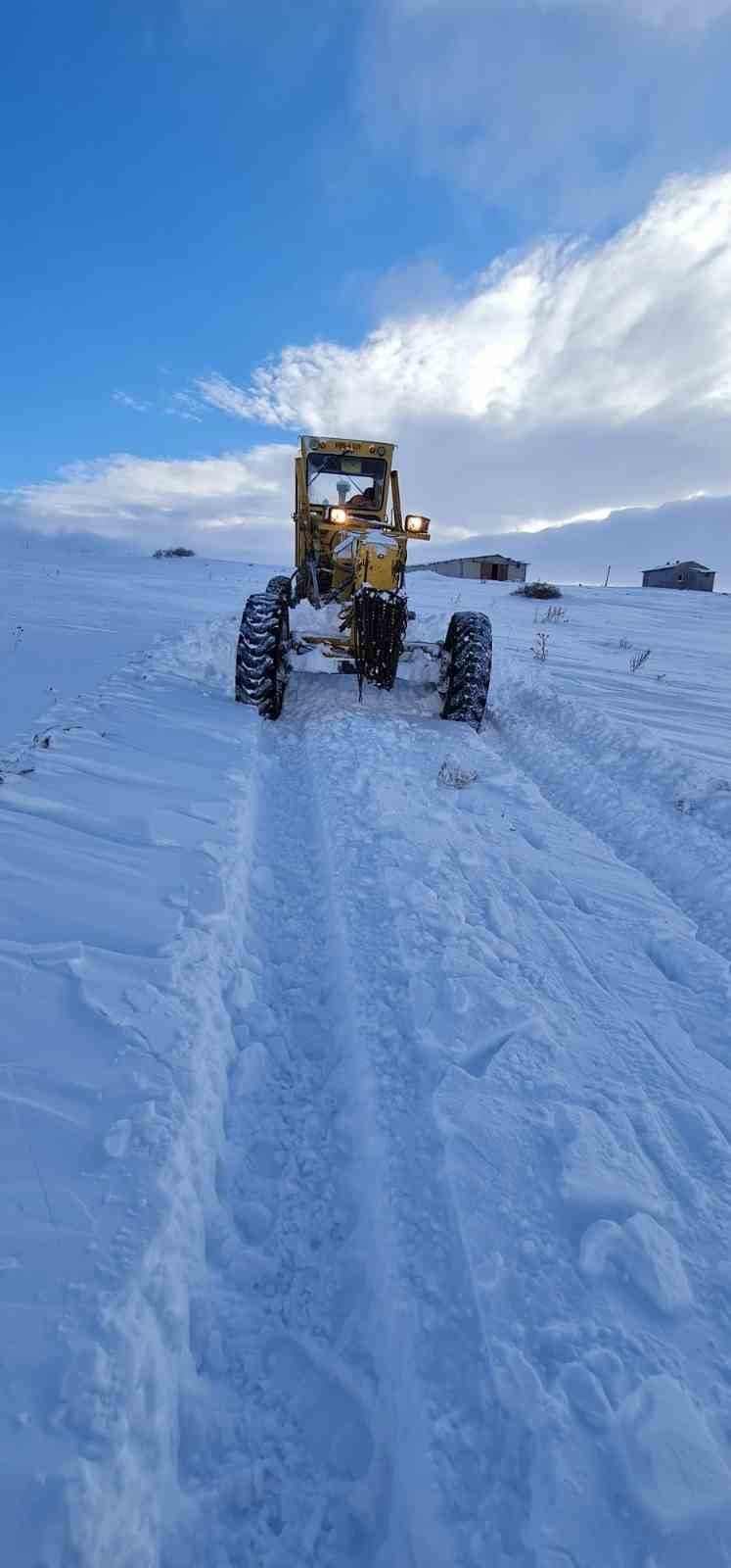 Kayseri’de Kapanan 116 Kırsal Mahalle Yolu Ulaşıma Açıldı