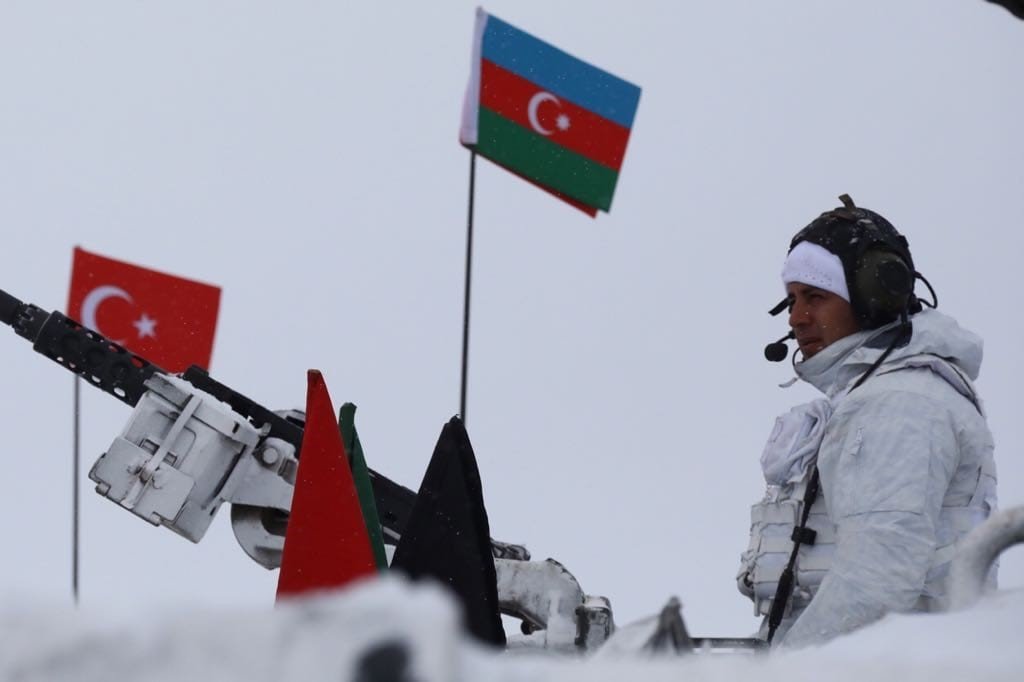 Kars’ta gerçekleştirilen “Kış Tatbikat-2023”ün Seçkin Gözlemci Günü başladı