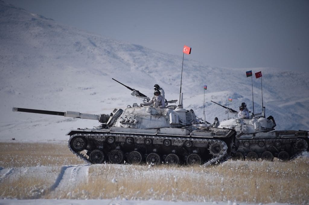 Kars’ta gerçekleştirilen “Kış Tatbikat-2023”ün Seçkin Gözlemci Günü başladı