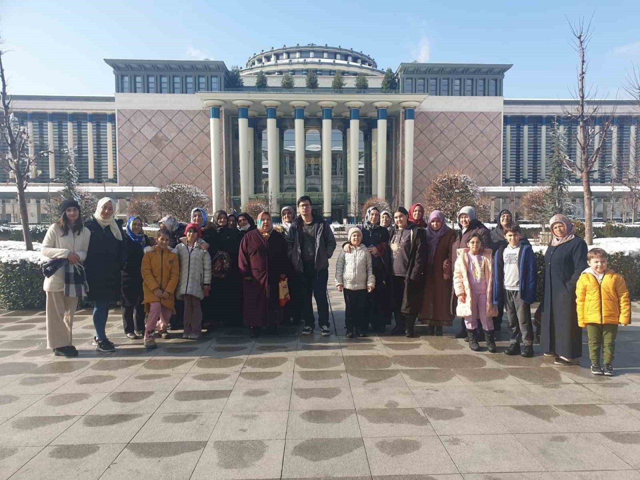 Pursaklar halkı milletin evinde