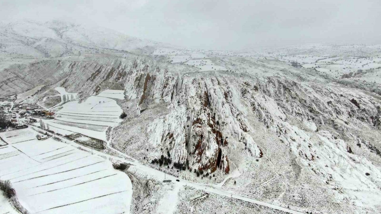 Dünyadaki Mars kar altında