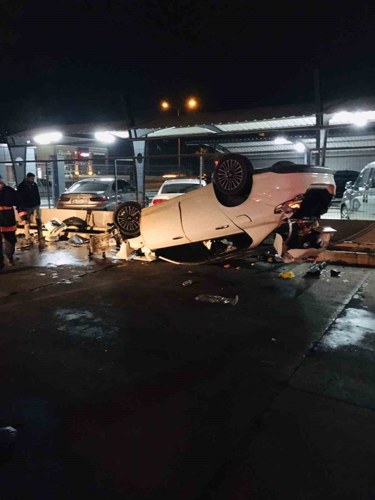 Mersin’de iki ayrı kaza:1 ölü,3 yaralı