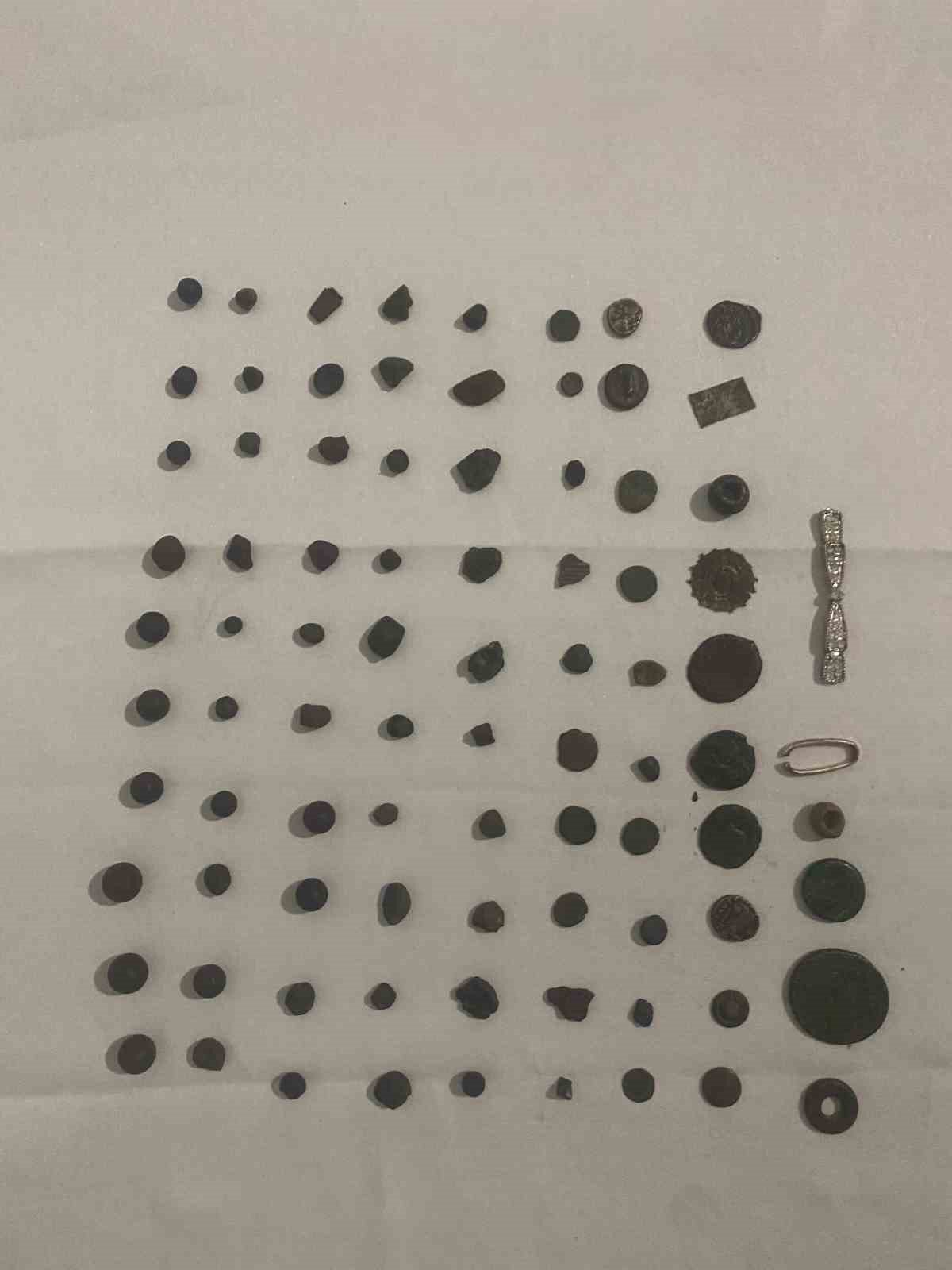 Roma dönemine ait 86 parça tarihi eser yakalandı