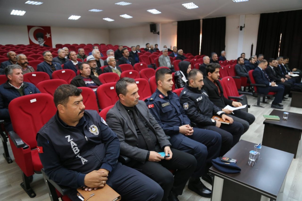 Çameli’nde kamu hizmetleri değerlendirme toplantısı yapıldı